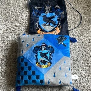 Ravenclaw Crest Pillow and Bag Set